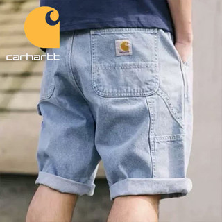 🇺🇸 Carhartt WIP 卡哈特 BRANON SHORT 牛仔褲 直筒做舊 寬鬆版型 短褲