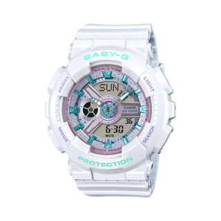 【CASIO】Baby-G 低調酷炫雙顯電子女錶 BA-110MC-7A 台灣卡西歐公司貨 保固一年