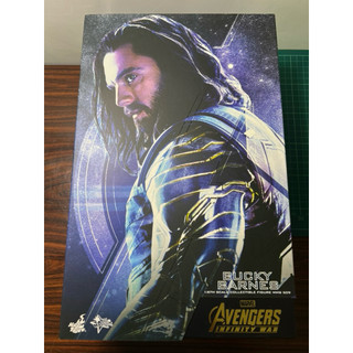 真實拍攝 現貨Hot Toys MMS509 復仇者聯盟 無限之戰 巴奇Bucky Barnes 酷寒戰士 1/6 人偶