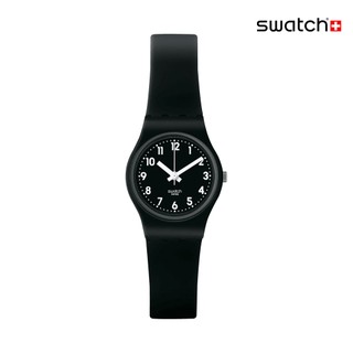 Swatch LADY BLACK SINGLE 經典手錶/女錶/瑞士製造 LB170E (25mm)【官方旗艦店】