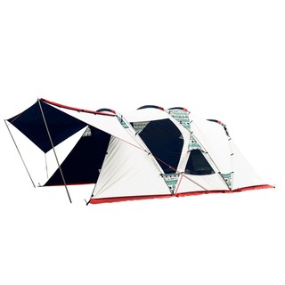 【Outdoorbase】彩繪天空家庭帳【贈專用地布+地席】一房一廳帳-OB23069+OB23137+OB22529