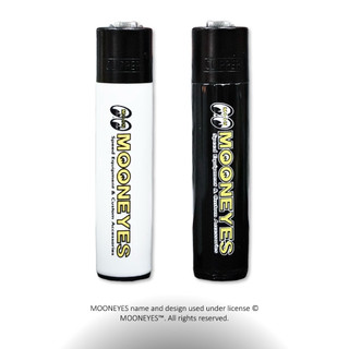 台灣限定 MOONEYES 西班牙 CLIPPER 可利福 LOGO 可循環充氣 打火機 2色
