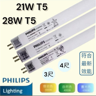 飛利浦T5燈管 PHILIPS T514W 21W 28W TL5燈管