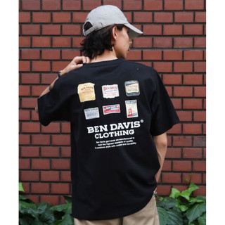 ｛TRIBUTO} BEN DAVIS LABELS TEE 復古印花 短袖T恤 日線 日本代購
