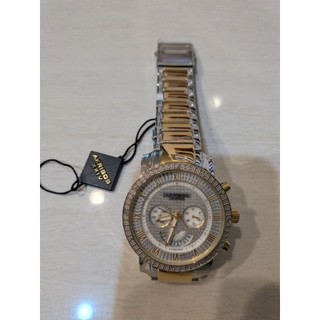 Akribos XXIV 的 Grandiose 系列 Diamond Quartz Chronograph AK894