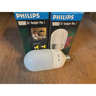 PHILIPS飛利浦17W長型省電型燈泡120V黃光E27