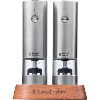 [台灣現貨當日寄出]Russell Hobbs 電動研磨罐 充電式 研磨粗細可調 Type-C充電 巖鹽胡椒 7942J