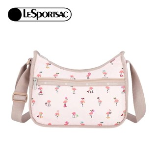 Lesportsac Classic Hobo 經典斜背包 側背包 旅用通勤包 推薦 女包(紅鶴海島派對) 開學季禮物