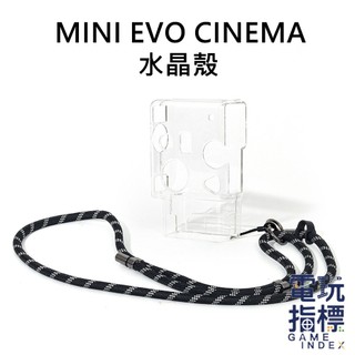 【電玩指標】全館免運 富士 FUJIFILM instax 配件 MINI EVO cinema 水晶殼 背帶 拍立得