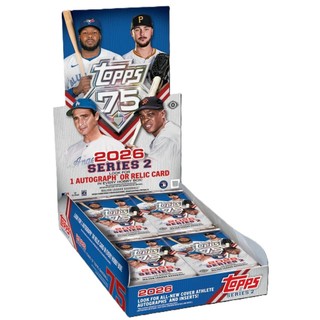 2026 Topps Series 2 Baseball Hobby Box MLB 75週年 棒球卡 球員卡 旗艦系列
