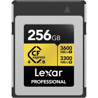 Lexar Professional GOLD 256GB CFexpress 4.0 Type B 記憶卡 256G