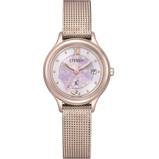 CITIZEN 星辰 XC Hebe田馥甄廣告款 花曜日限定情人節推薦款 光動能米蘭女錶-28mm EW2638-56A