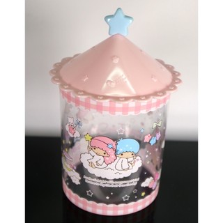 五號倉庫 Sanrio kiki & lala 2015年出品 Little Twin Stars 雙子星 棉花罐