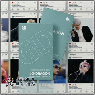 🔺現貨🔺 韓國進口 BIG BANG G-Dragon 權志龍 GD IG小卡30張+照片小卡30張 BIGBANG