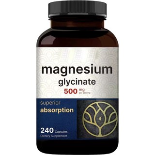 ✨台灣熱銷款✨Magnesium Glycinate Capsul 甘氨酸鎂 240粒 ✨
