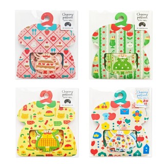 【莫莫日貨】World craft 2026 6月 mizutama charmy pattern系列 貼紙包 (共4款