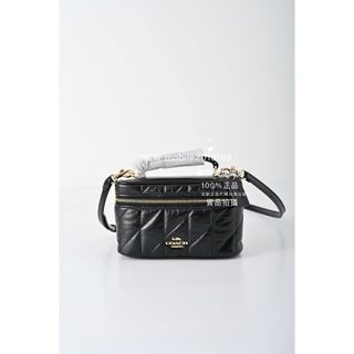 在途貨 可接單 黑色皮革款 全新正品 COACH CEO22 Rainer 18 斜背包 復古箱型設計 相機包