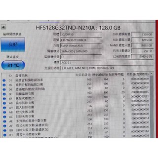 知飾家 二手良品 SK hynix 128GB SSD 固態硬碟