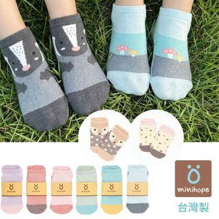 minihope抗菌除臭萊卡網眼短襪