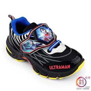 鞋次方 超人力霸王 ULTRAMAN 中大童 LED電燈 運動鞋 德卡 (UM8845-藍)（下單前請先聊聊確認現貨）