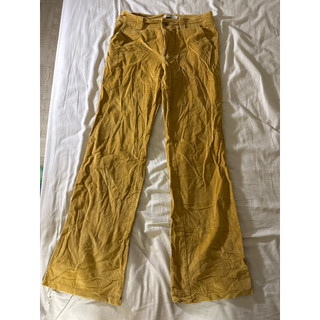 yellow women pants