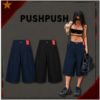 ☆LimeLight☆ PUSH PUSH 越南 七分褲 PP PINSTRIPE JORT 條紋 正品 代購