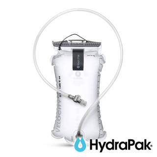 【HydraPak】VELOCITY輕量可翻洗水袋3L『透明』AS323