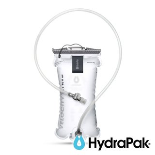 【HydraPak】VELOCITY輕量可翻洗水袋2L『透明』AS322 戶外 露營 登山 健行 休閒 時尚 輕量 水袋