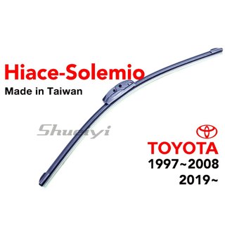TOYOTA HIACE-SOLEMIO 雨刷/海力士/軟骨雨刷/空力雨刷/鍍膜雨刷/豐田汽車雨刷/三節雨刷/U型/勾式