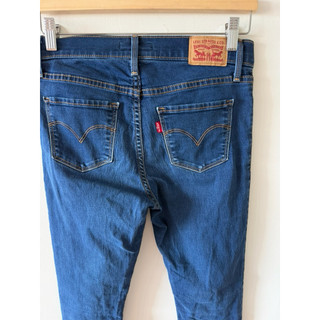 8-9成新🆕專櫃正品 Levis 女版👩311系列 SHAPING SKINNY 藍 牛仔長褲👖W27腰L30