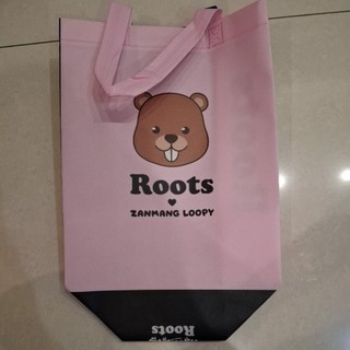 Roots×LOOPY聯名購物袋在贈一袋