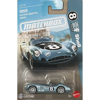 Matchbox 火柴盒 復古賽車 殻牌 Shell 奧斯頓馬汀 1956 ASTON MARTIN DBR1