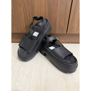 全新Converse女款黑色厚底涼鞋W7號=24cm Sandalen Chuck Taylor All Star