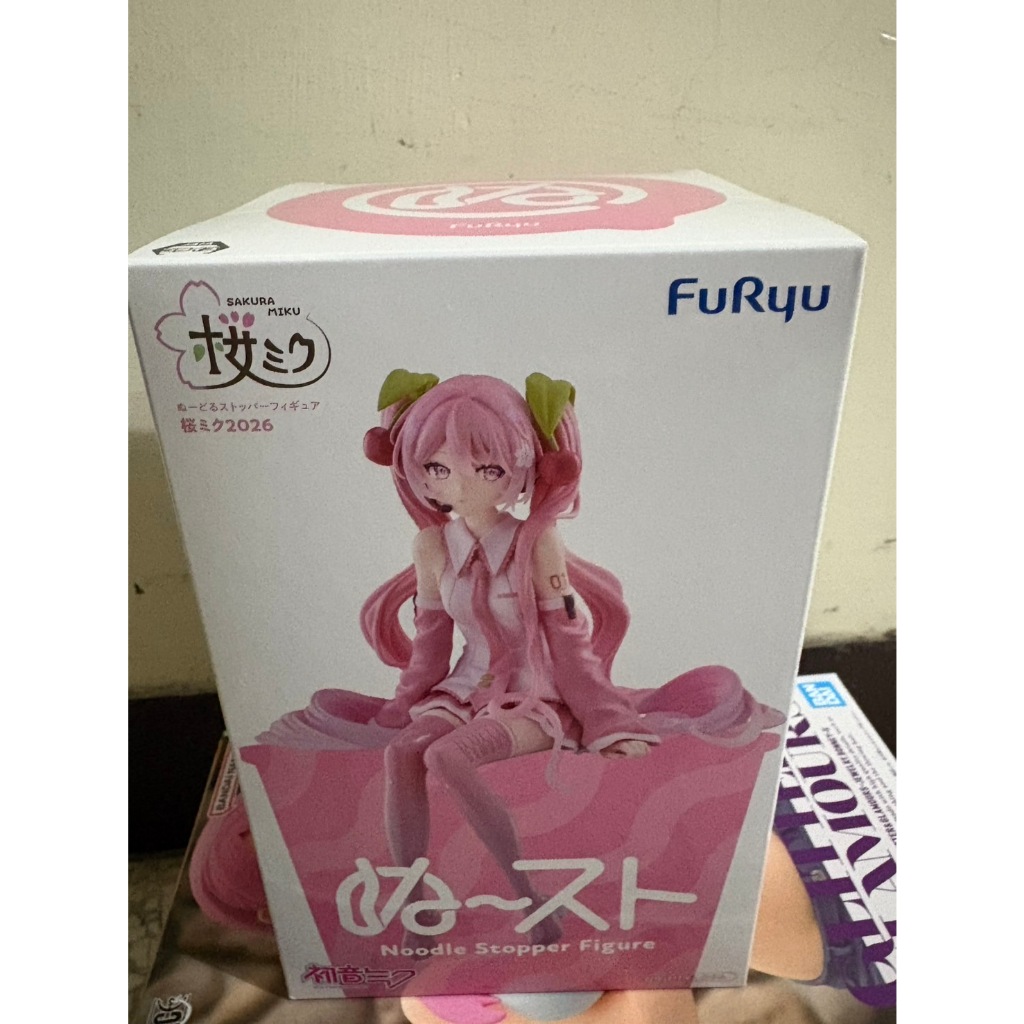 【日版全新】FuRyu 初音未來 MIKU 櫻初音 櫻花初音 櫻未來 杯麵蓋 2026 泡麵蓋