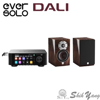 Eversolo PLAY CD 串流綜合擴大機+DALI Menuet SE 書架喇叭 皇太子 特別版 台灣公司貨保固