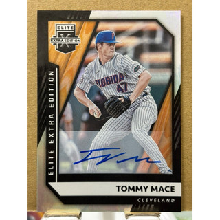 【AU-087】 MLB 克裡夫蘭守護者 TOMMY MACE 親筆簽名 PANINI ELITE