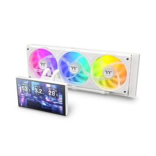 Thermaltake 曜越 ST360 Ultra ARGB Sync 一體式水冷散熱器 黑色/白色