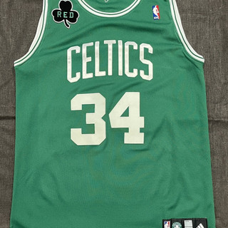 Paul Pierce Adidas 已改至Au40 舊版 球員版 塞爾提克隊 Celtics 客場綠 NBA 球衣