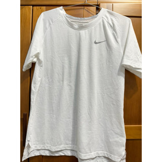 Nike白色Dri-FIT 短袖T 恤