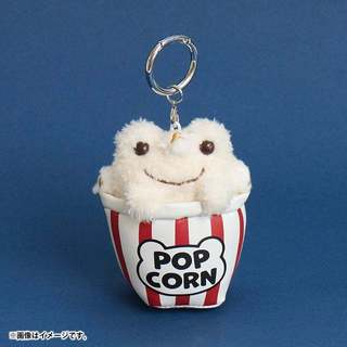 日本代購 Pickles the Frog Always Cinema 爆米花造型吊飾玩偶 預購商品