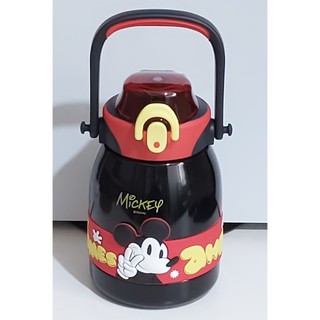 美國迪士尼Disney限量米奇保溫杯/手提彈蓋保溫杯