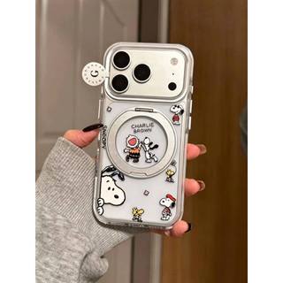 snoopy 史努比 360旋轉支點支架 適用於iPhone17 16 15 14 Pro Max 手機殼 硬殼 防摔