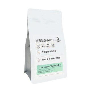 〔新品上市〕【COFFEE RICH-IN 富咖啡】清爽果香小旅行咖啡豆 水洗 中淺焙 100g《泡泡生活》咖啡豆