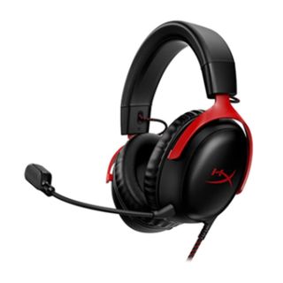 【HyperX】Cloud III 有線電競耳機(黑色、黑紅色/有線/53mm/DTS支援/2年保固)