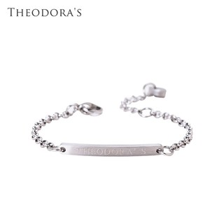 【THEODORA'S】天使的祝福 西德鋼寶寶手鍊-銀【希奧朵拉】