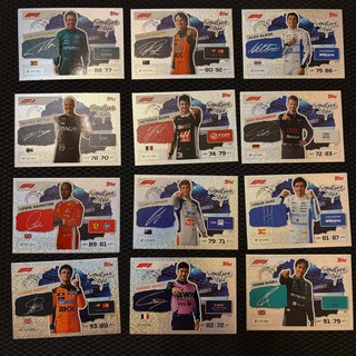 Topps F1 2026 TURBO ATTAX 2026 印簽