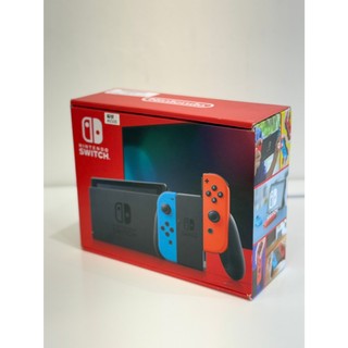 【敦富通訊】全新 Nintendo Switch 1代 NS 任天堂 電力加強版主機 紅藍主機 現貨