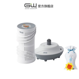 【官方直營】-GW水玻璃- (含還原座) 分離式除濕機 3件組(1桶1座贈1袋)