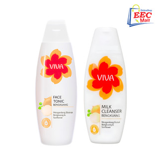 印尼 VIVA Face Tonic Milk Cleanser Skincare 爽膚水 潔顏乳 100ml