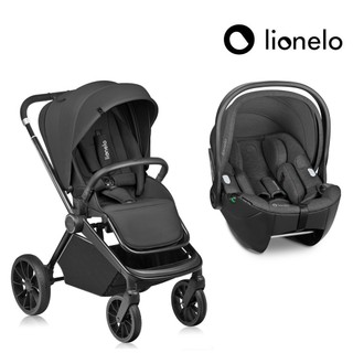 【Lionelo】Moxie i-Size提籃汽座+ Mika Plus全地形雙向嬰幼兒推車組 (贈安裝連接器)